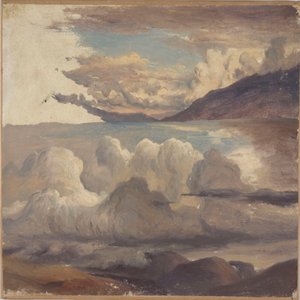 Clouds over the Fjord by Thomas Fearnley