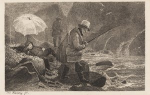 Fishing in Sogn by Thomas Fearnley