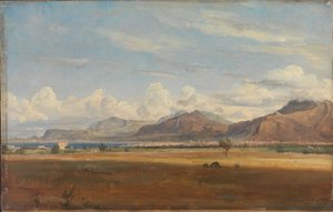 View of Palermo by Thomas Fearnley
