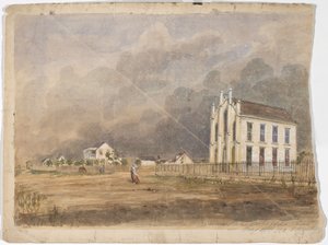 Masonic Hall, Matagorda, Texas, May 21, 1852 by Thomas Flintoff