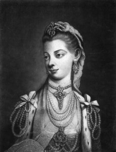 Charlotte, Queen Consort of King George III of Great Britain by Thomas Frye
