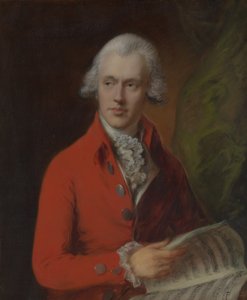 Charles Rousseau Burney by Thomas Gainsborough