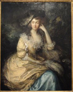 Frances Susanna, Lady de Dunstanville, c. 1786 by Thomas Gainsborough