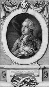 George Colman the Elder, Engraved by John Hall