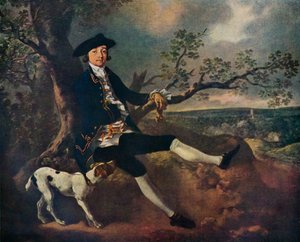 John Plampin, c1752 by Thomas Gainsborough