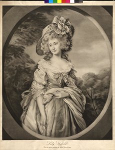 Lady Charlotte Sophia Sheffield by Thomas Gainsborough