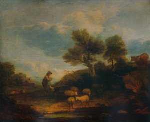 Landscape with Sheep