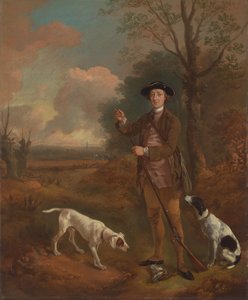 Major John Dade of Tannington, Suffolk by Thomas Gainsborough