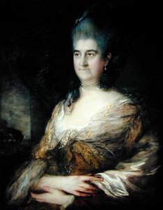 Portrait of a Lady, Said to be Elizabeth Chudleigh (1720-88) by Thomas Gainsborough