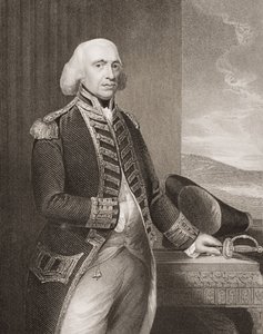 Richard Howe, 1st Earl Howe, illustration from 