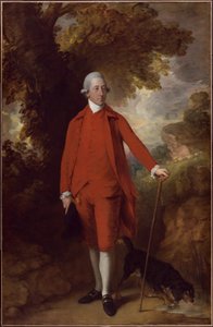 The Honorable Richard Savage Nassau de Zuylestein, M.P by Thomas Gainsborough