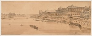 A Selection of Twenty of the Most Picturesque Views in Paris, 1802 by Thomas Girtin