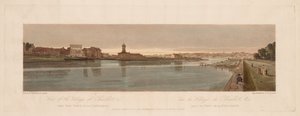 A Selection of Twenty of the Most Picturesque Views in Paris: View of the Village of Chaillot, 1803