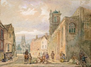 All Saints Pavement, York by Thomas Girtin