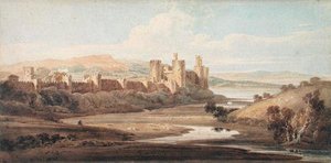 Conway Castle by Thomas Girtin