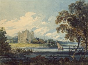 Duff House, Banff, 1794 by Thomas Girtin