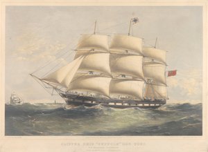 The Clipper Ship Suffolk 1100 Tons