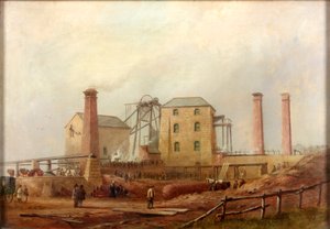 Hartley Colliery after the Disaster, 1869 by Thomas H. Hair