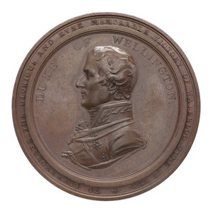 Medal Commemorating Wellington and Blücher at Waterloo