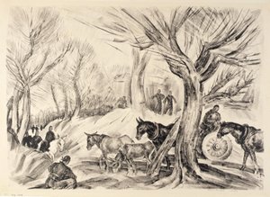 Sunken Road by Thomas Handforth