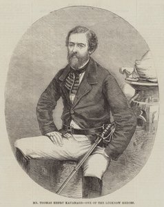 Mr Thomas Henry Kavanagh, One of the Lucknow Heroes by Thomas Harrington Wilson