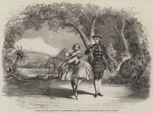 Scene from the Ballet of La Bresilienne, at the Royal Italian Opera House, Covent Garden by Thomas Harrington Wilson