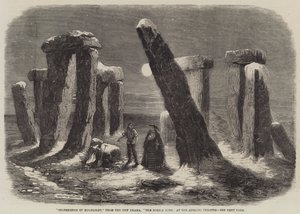 Stonehenge by Moonlight, from the New Drama, The Borgia Ring, at the Adelphi Theatre