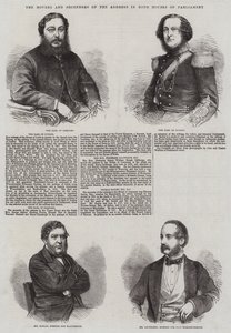 The Movers and Seconders of the Address in Both Houses of Parliament by Thomas Harrington Wilson