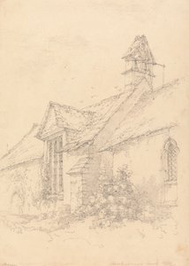 Brackenborough Church, Wiltshire by Thomas Hearne
