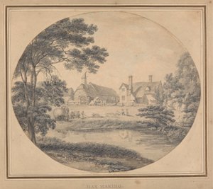 Haymaking by Thomas Hearne