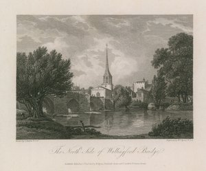 The North Side of Wallingford Bridge by Thomas Hearne