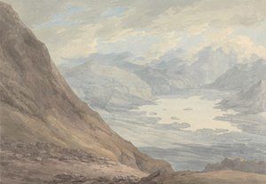 View from Skiddaw over Derwentwater by Thomas Hearne