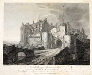 View of Stirling Castle, Engraved by William Byrne, 1781 by Thomas Hearne