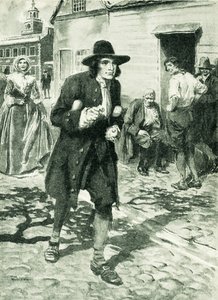 Benjamin Franklin Arriving in Philadelphia by Thomas Heath Robinson