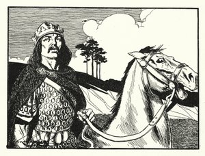King Alfred by Thomas Heath Robinson