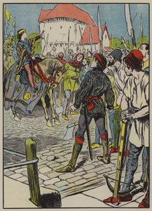 Young King Richard Quells the Rebellion by Thomas Heath Robinson
