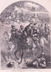 Hampden mortally wounded at Chalgrove AD 1643