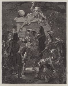 The Outrage upon Sir John Coventry by Thomas Herbert Maguire
