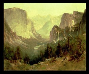 Hunting in Yosemite by Thomas Hill