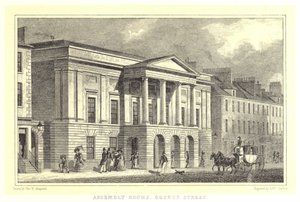 Assembly Rooms, George Street by Thomas Hosmer (after) Shepherd