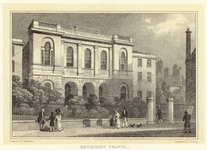 Methodist Chapel by Thomas Hosmer (after) Shepherd