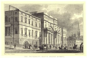 The University, South Bridge Street by Thomas Hosmer (after) Shepherd