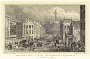 Waterloo Place, the National and Nelson