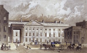 A Contemporary Engraving of the New Royal Mint, c.1830 by Thomas Hosmer Shepherd