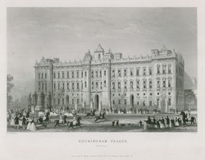 Buckingham Palace by Thomas Hosmer Shepherd