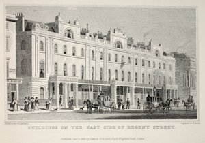 Buildings on the East Side of Regent Street