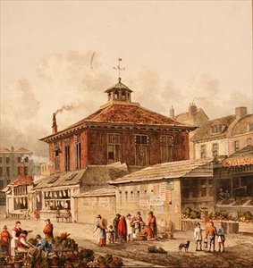 Clare Market by Thomas Hosmer Shepherd
