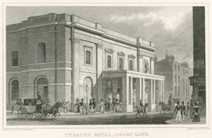 Drury Lane Theatre, London by Thomas Hosmer Shepherd