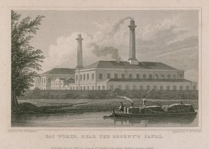 Gas works, near the Regent
