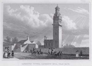 Lansdown Tower, Lansdown Hill, near Bath by Thomas Hosmer Shepherd